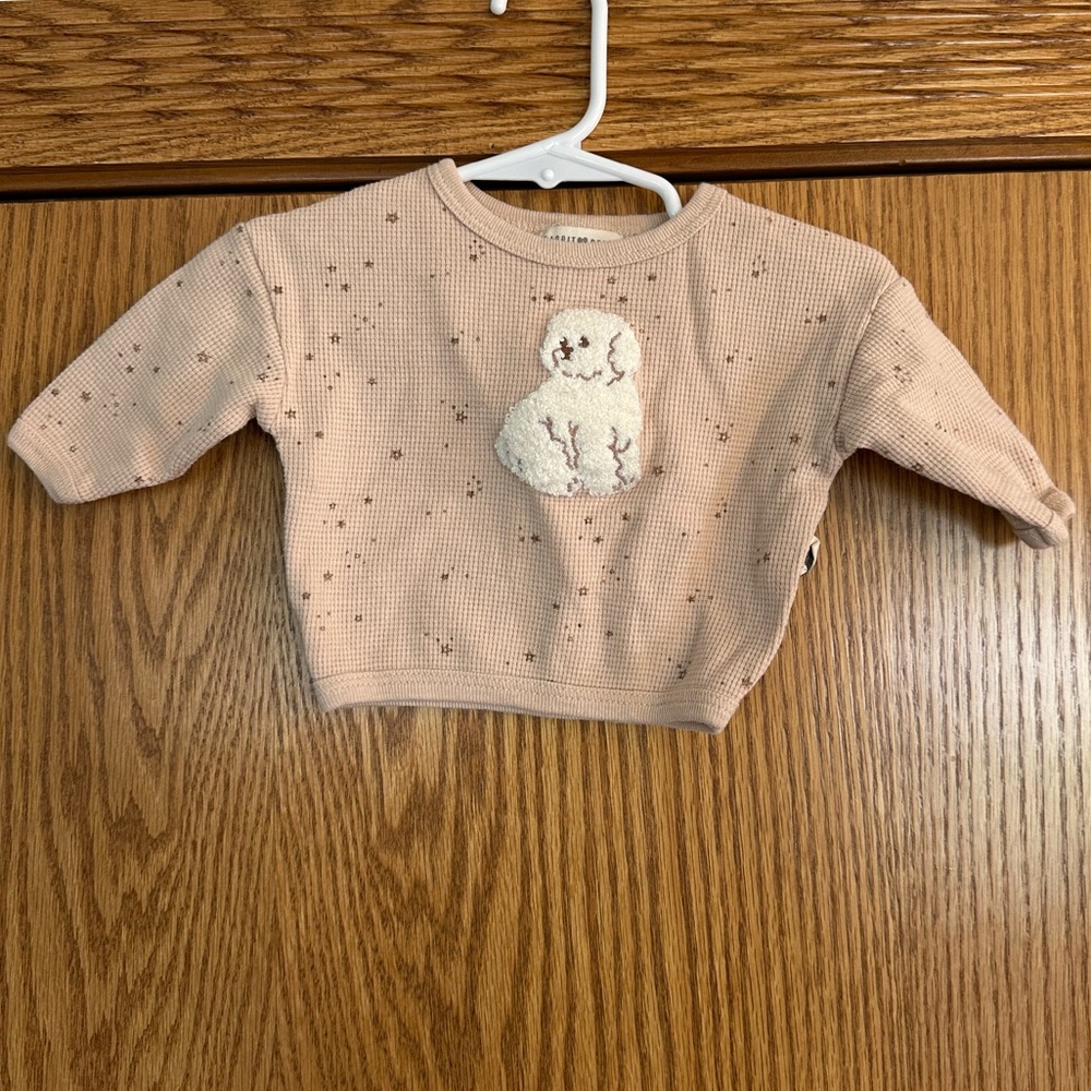 Rabbit + Bear by Emily and Oliver baby sweater